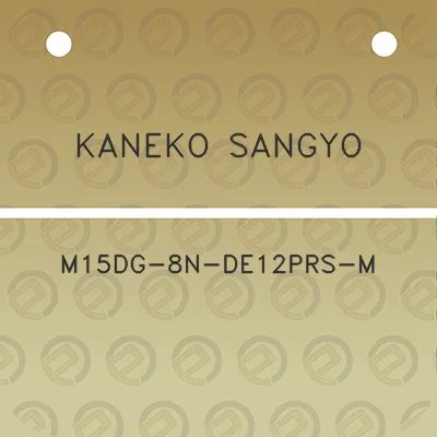 kaneko-sangyo-m15dg-8n-de12prs-m