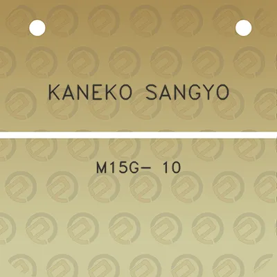 kaneko-sangyo-m15g-10