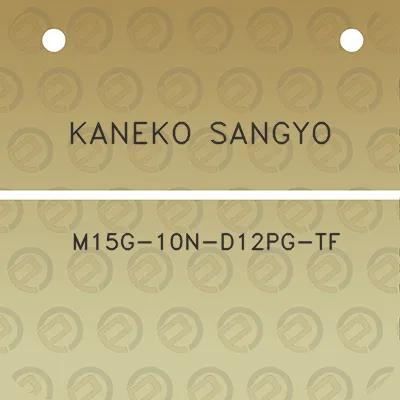 kaneko-sangyo-m15g-10n-d12pg-tf