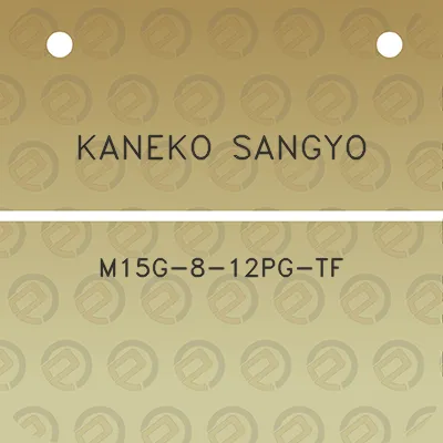 kaneko-sangyo-m15g-8-12pg-tf