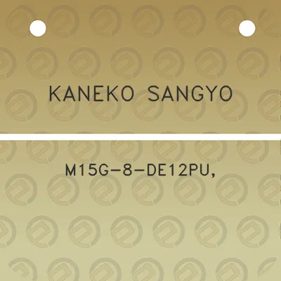 kaneko-sangyo-m15g-8-de12pu