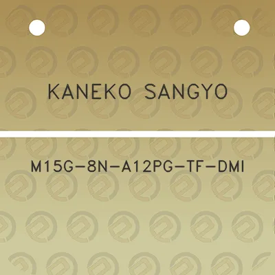 kaneko-sangyo-m15g-8n-a12pg-tf-dmi