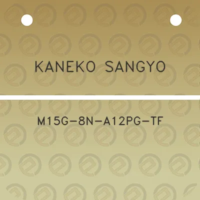 kaneko-sangyo-m15g-8n-a12pg-tf