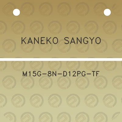 kaneko-sangyo-m15g-8n-d12pg-tf