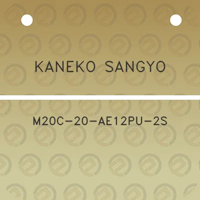 kaneko-sangyo-m20c-20-ae12pu-2s