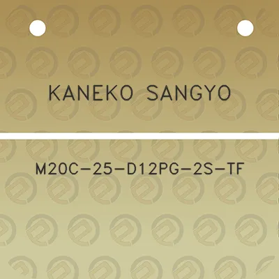 kaneko-sangyo-m20c-25-d12pg-2s-tf