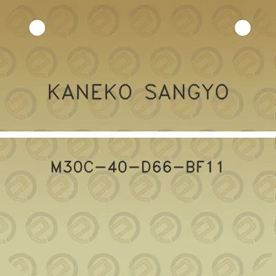 kaneko-sangyo-m30c-40-d66-bf11