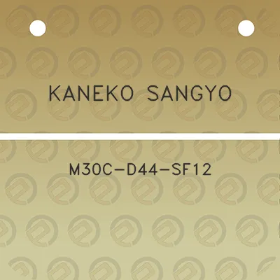 kaneko-sangyo-m30c-d44-sf12