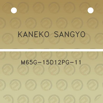 kaneko-sangyo-m65g-15d12pg-11