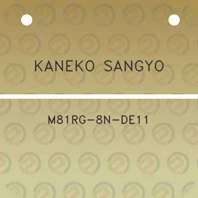 kaneko-sangyo-m81rg-8n-de11