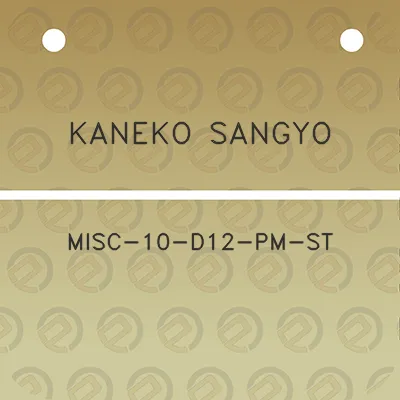 kaneko-sangyo-misc-10-d12-pm-st