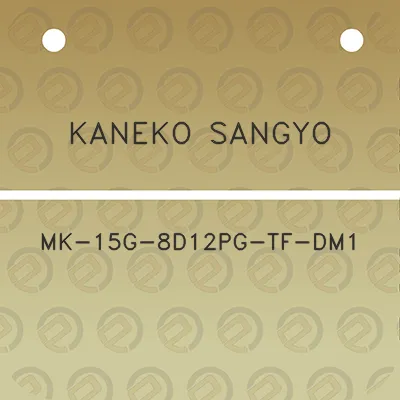 kaneko-sangyo-mk-15g-8d12pg-tf-dm1