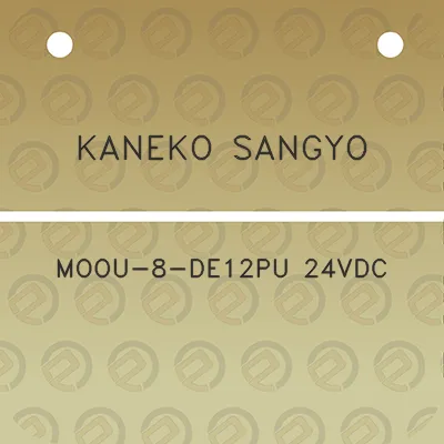 kaneko-sangyo-moou-8-de12pu-24vdc