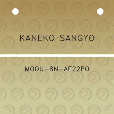 kaneko-sangyo-moou-8n-ae22po