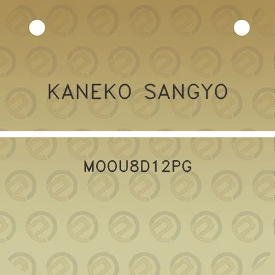 kaneko-sangyo-moou8d12pg