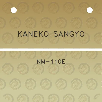 kaneko-sangyo-nm-110e