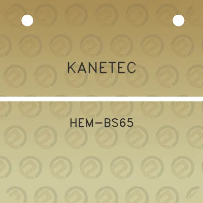 kanetec-hem-bs65