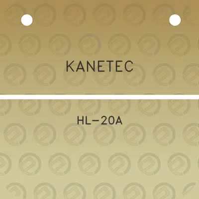 kanetec-hl-20a