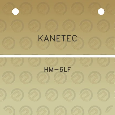 kanetec-hm-6lf