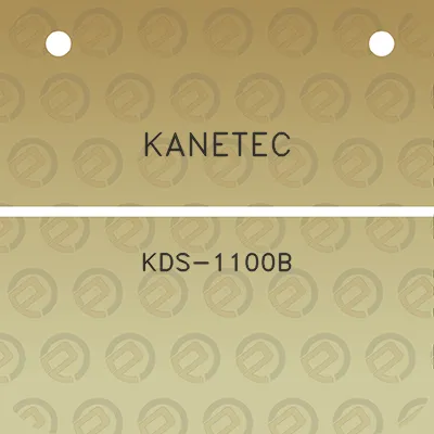 kanetec-kds-1100b