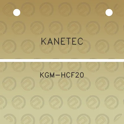 kanetec-kgm-hcf20