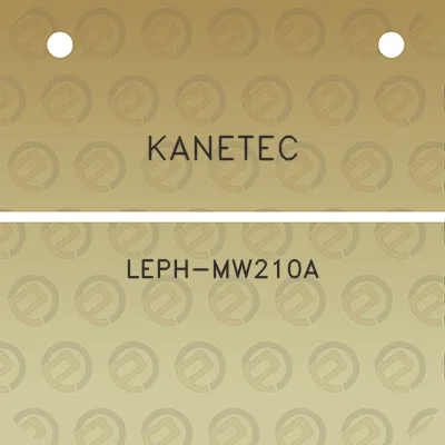 kanetec-leph-mw210a