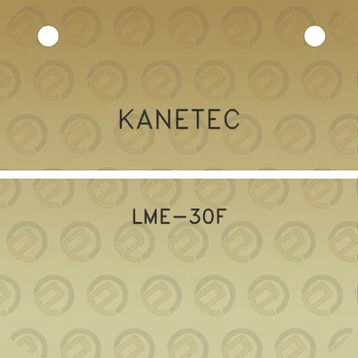 kanetec-lme-30f