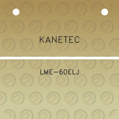 kanetec-lme-60elj