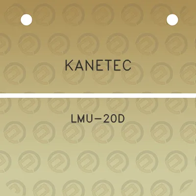 kanetec-lmu-20d