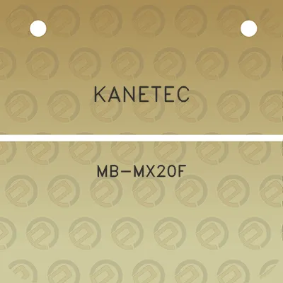 kanetec-mb-mx20f