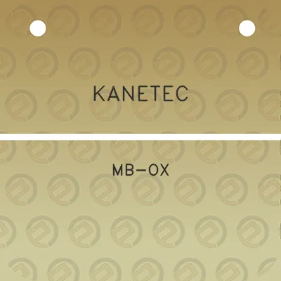 kanetec-mb-ox