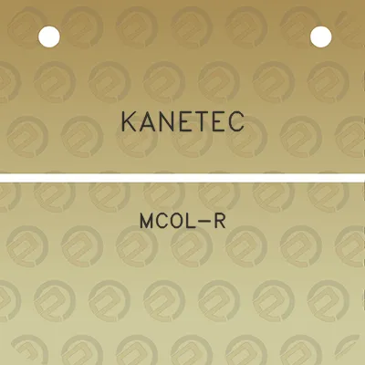 kanetec-mcol-r