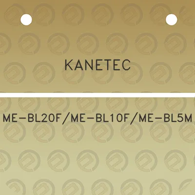 kanetec-me-bl20fme-bl10fme-bl5m