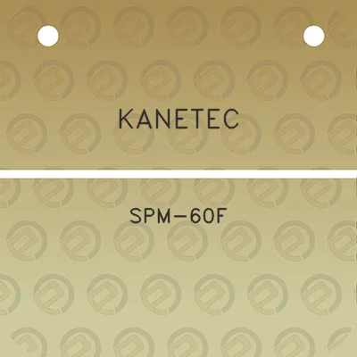 kanetec-spm-60f