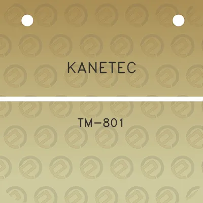 kanetec-tm-801