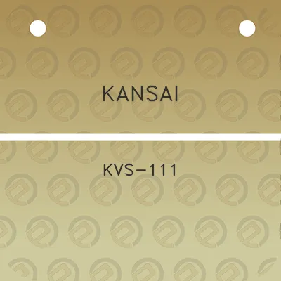 kansai-kvs-111