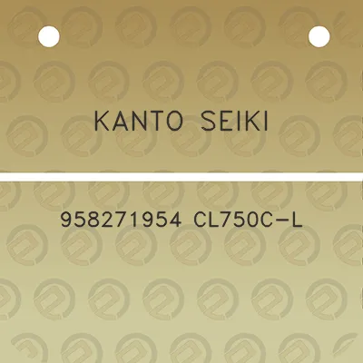 kanto-seiki-958271954-cl750c-l