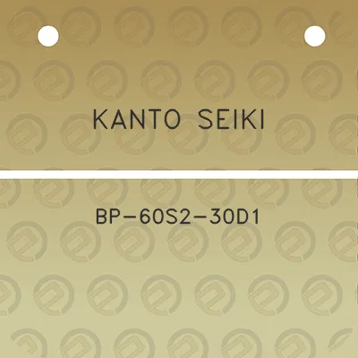 kanto-seiki-bp-60s2-30d1