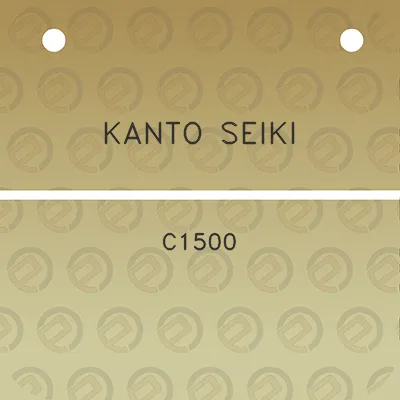 kanto-seiki-c1500