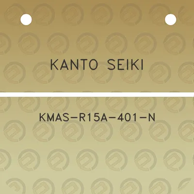 kanto-seiki-kmas-r15a-401-n