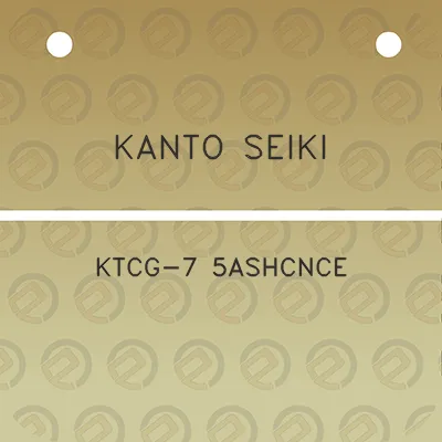 kanto-seiki-ktcg-7-5ashcnce