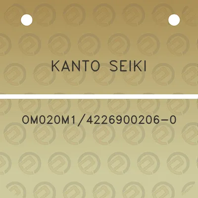 kanto-seiki-om020m14226900206-0