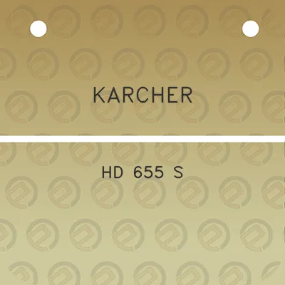 karcher-hd-655-s