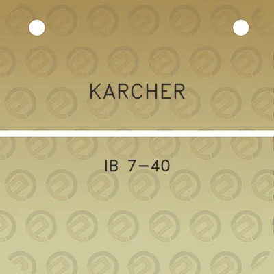 karcher-ib-7-40