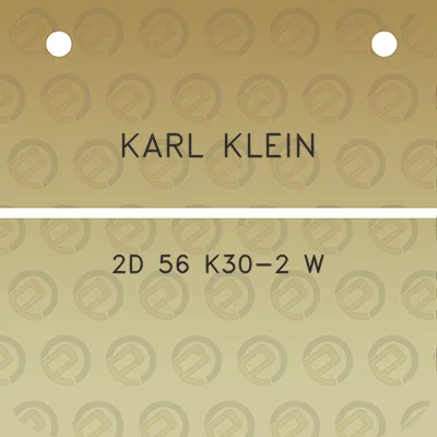 karl-klein-2d-56-k30-2-w