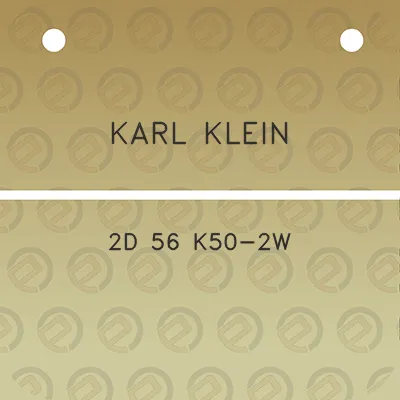 karl-klein-2d-56-k50-2w