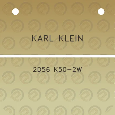 karl-klein-2d56-k50-2w