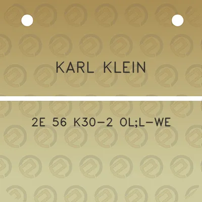 karl-klein-2e-56-k30-2-oll-we