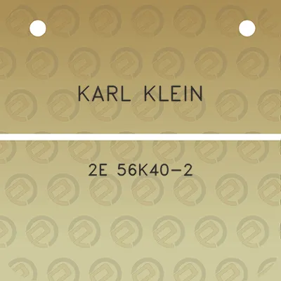 karl-klein-2e-56k40-2