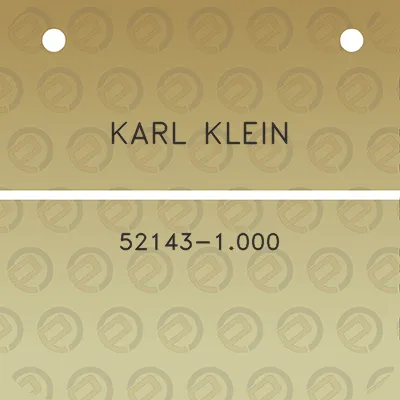 karl-klein-52143-1000